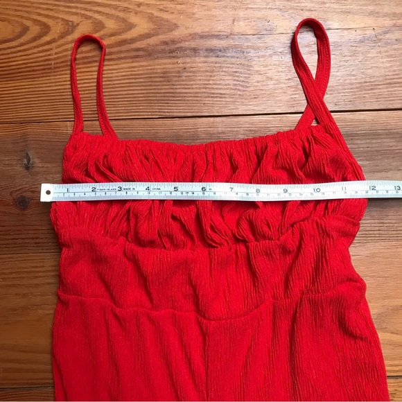 Urban Outfitters Red Orange Jumpsuit, EUC, XS/S - Picture 4 of 11